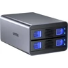 Unitek Obudowa RAID do dysku SATA 2.5”/3.5” – 4 tryby, 40TB, 5Gb/s