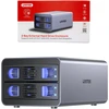 „Unitek RAID“ korpusas SATA 2,5 colio / 3,5 colio diskams – 4 režimai, 40 TB, 5 Gb/s