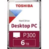 Diskas Toshiba P300 6TB 3.5 "SATA III (HDWD260UZSVA)