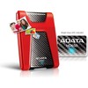 Kietasis diskas HDD išorinis diskas ADATA HD650 1TB Juodas raudonas (AHD650- 1TU3- CRD)