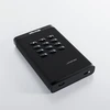 Išorinis diskas HDD iStorage diskAshur3 išorinis kietasis diskas 4 TB USB Type-C 3.2 Gen 1 (3.1 Gen 1) Juodas