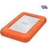 Kietasis diskas HDD išorinis diskas LaCie Rugged mini 1TB Sidabrinis- oranžinė (301558)