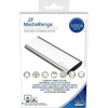 Kietasis diskas MediaRange 120 GB, Externe SSD - sidabrinis, USB-C 3.2 Gen 2 (10 Gbit/s)