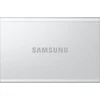 Kietasis diskas Nešiojamasis SSD diskas „Samsung T7 Resurrected 4TB“, kurio skaitymo sparta – 1050 MB/s, įrašymo sparta – 1000 MB/s.