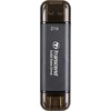 TRANSCEND 2TB Išorinis kietasis diskas SSD ESD310C USB 10Gbps Type C/A