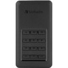 Kietasis diskas SSD išorinis Verbatim Store N Go Secure, 53402, 256 GB, juodas, šifruotas, su skaičių klaviatūra, USB-C jungtimi, 2,5", USB-C, R