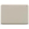 Išorinis kietasis diskas TOSHIBA Canvio Advance, šviesios smėlio spalvos, 2TB