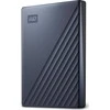 Kietasis diskas Western Digital „My Passport Ultra 2TB“ Mėlyna USB-C/USB3.0 HDD 2,5 colio metalinės apdailos RTL nešiojamas išorinis diskas