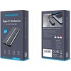 Kietasis diskas Graugear prijungimo stotelė GRAUGEAR externes Gehäuse M.2NVMe SSD PCIe3.0 10Gbit mažmeninė prekyba