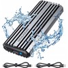 Kietasis diskas Graugear prijungimo stotelė GRAUGEAR externes Gehäuse M.2NVMe SSD PCIe3.0 10Gbit mažmeninė prekyba
