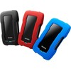 Kietasis diskas HDD išorinis diskas ADATA HD330 1TB Juodas raudonas (AHD330- 1TU31-CRD)