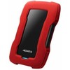 Kietasis diskas HDD išorinis diskas ADATA HD330 1TB Juodas raudonas (AHD330- 1TU31-CRD)