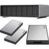 Išorinis kietasis diskas SSD Lexar Professional Workflow Pro su CFexpress Type A skaitytuvu 2x2TB (F800/730/2x502T-2TB)