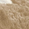 Kilimas storas tankus minkštas pliušas Living Room Shaggy 200x200 - CappucinoCamel universalus