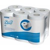Kimberly-Clark Scott Essential – Tualetinis popierius mažuose rulonuose, 2 sluoksnių, baltas – 600 lapų
