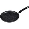 King Hoff Keptuvė Kinghoff juodo marmuro blynų keptuvė, skersmuo 25cm