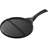 King Hoff Keptuvė Kinghoff dviguba keptuvė, aliuminio, juodo marmuro, skersmuo 27cm