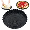 King Hoff KingHoff Tart kepimo forma Ø28 cm, anglinis plienas, marmurinis, juoda, KINGHOFF KH-1956