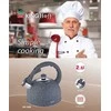 King Hoff Virdulys, Tradicinis virdulys 2,6 l, pilko marmuro „Kinghoff“
