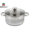 King Hoff Puodas Puodas su dangčiu, plieno, 16 cm skersmens, 1,5 l talpos, „Kinghoff“