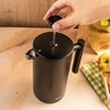 Zaparzacz Infuzeris, prancūziškas presas, 1 l, dvigubos sienelės, medinė rankena