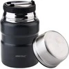 King Hoff Maisto termosas, plieno, 0,5 l, juodas, „Kinghoff“