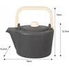 Żeliwny Ketaus arbatinukas su filtru, 1,3 l, „Kinghoff“