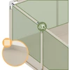 King Kids Baby playpen Cozy 22 rusvai gelsvas - 180 cm