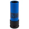 King Tony ilgas smūginis plonasienis antgalis su įvorė 1/2'' 17MM*80