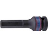 Smūginis sukimo antgalis King Tony 401513M; 1/2''; 13x80 mm