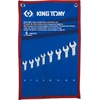 KING TONY ILGŲ KOMBINUOTO VERŽTAŽKLIŲ RINKINYS 8 vnt 6-13mm DĖKLAS