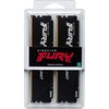 RAM Kingston KF556C40BBK4-64 64GB 5600MT/s DDR5 CL40 DIMM (Kit of 4) FURY Beast Juodas XMP | Kingstonas
