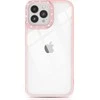 Kingxbar Sparkle serijos dėklas iPhone 13 Pro su kristalais galinio dangtelio rožinės spalvos