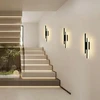ATL Dvigubas LED sieninis šviestuvas 9W, 3000K, juodas