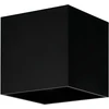 Sieninis šviestuvas Kinkiet EGLO BARCAROLA-E square outdoor wall light in juodas (74024)