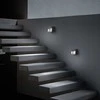 Ideal Lux Sieninis šviestuvas, 1 lemputės DOWN, G9, antracito spalvos, 122045