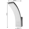 Sieninis šviestuvas Lampa LED Maclean,spalva pilka, 20W, IP65, 2750lm, barwa neutralna balta (4000K) MCE511 GR