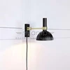 Sieninis šviestuvas Kinkiet Markslojd Kinkiet lampa ścienna Markslojd Larry 1x60W E27 juoda / auksinė 106970