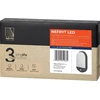Sieninis šviestuvas Orno NEFRYT LED 10W, sodo šviestuvas su PIR judesio jutikliu, 800lm, IP54, 4000K, pilkas