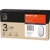 Sieninis šviestuvas Orno NEFRYT LED 15W, sodo šviestuvas, 1100lm, IP54, 4000K, pilkas