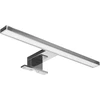 Sieninis šviestuvas Orno NORTES LED 5W, veidrodinė lempa, 320lm, 4000K, ilgis 30 cm, aliuminis, sidabrinė