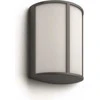 LED sieninis lauko šviestuvas IP44 Stock Philips 6.5W 600Lm 2700K antracito spalvos