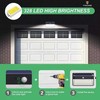 Sieninis šviestuvas Kinkiet Viking zewnętrzny solarny LED światło M328 s pohybowym sensorem