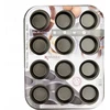Kinvara Metal 12-cupcake skarda MOLD