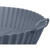 Apvali silikoninė kepimo forma oro gruzdintuvei, pilka, 6.5×22.5×19.5 cm, 90348, Kinvara
