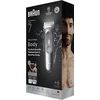 Braun Series 7 80789703 kūno plaukų kirpimo mašinėlė / skustuvas Pilka
