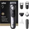 Braun BeardTrimmer 9 80789785 beard trimmer AC/Baterija 20 2 cm Wet & Dry Pilkas