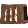 Kirschen Kirschen Set of carving knives Velourleather bag