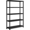 KIS plastikinė atvira lentyna PLUS 120/5 - 187 x 120 x 40 cm