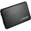 6 cm SATA USB3 LC-Power Alu juoda